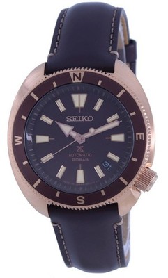 Seiko Prospex Land Tortoise Automatic Diver Brown Dial SRPG18J1 200M Mens Watch