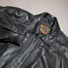 Global Identity G-III Black Leather Moto Mens...