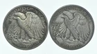 Sharp 50c 1942 1944-D Walking Liberty Half Dollar - Collection Lot *731