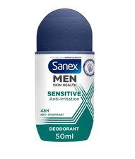 Sanex Men Sensitive 48h Antiperspirant Roll-On Deodorant 50ml