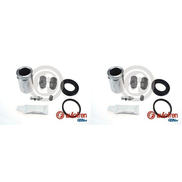 2X Autofren Bremssattel RAPARATUR-SATZ Hinten Passend FüR Hyundai Highway Santa-image