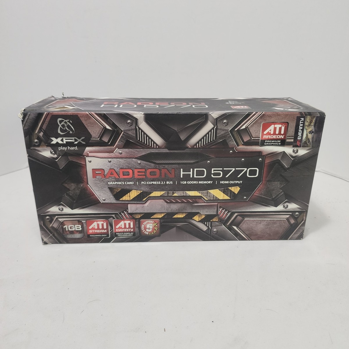 XFX Radeon HD 5770 1GB GDDR5 HD-577X-ZN PCI-E HDMI Dual DVI