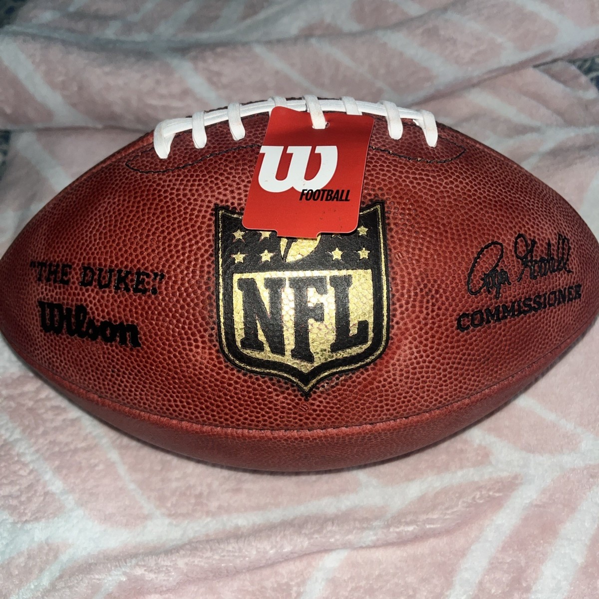 Wilson F1100 NFL Authentic Game Ball Football The Duke/Roger