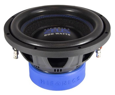 Hifonics ZEUS ZXS-10D2 25 cm Subwoofer 400 WRMS @ 2 x 2 Ohm