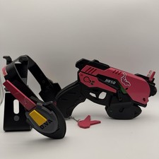 Overwatch D.Va HB50 Wooden Cosplay Prop Gun Headset Halloween Costume Set