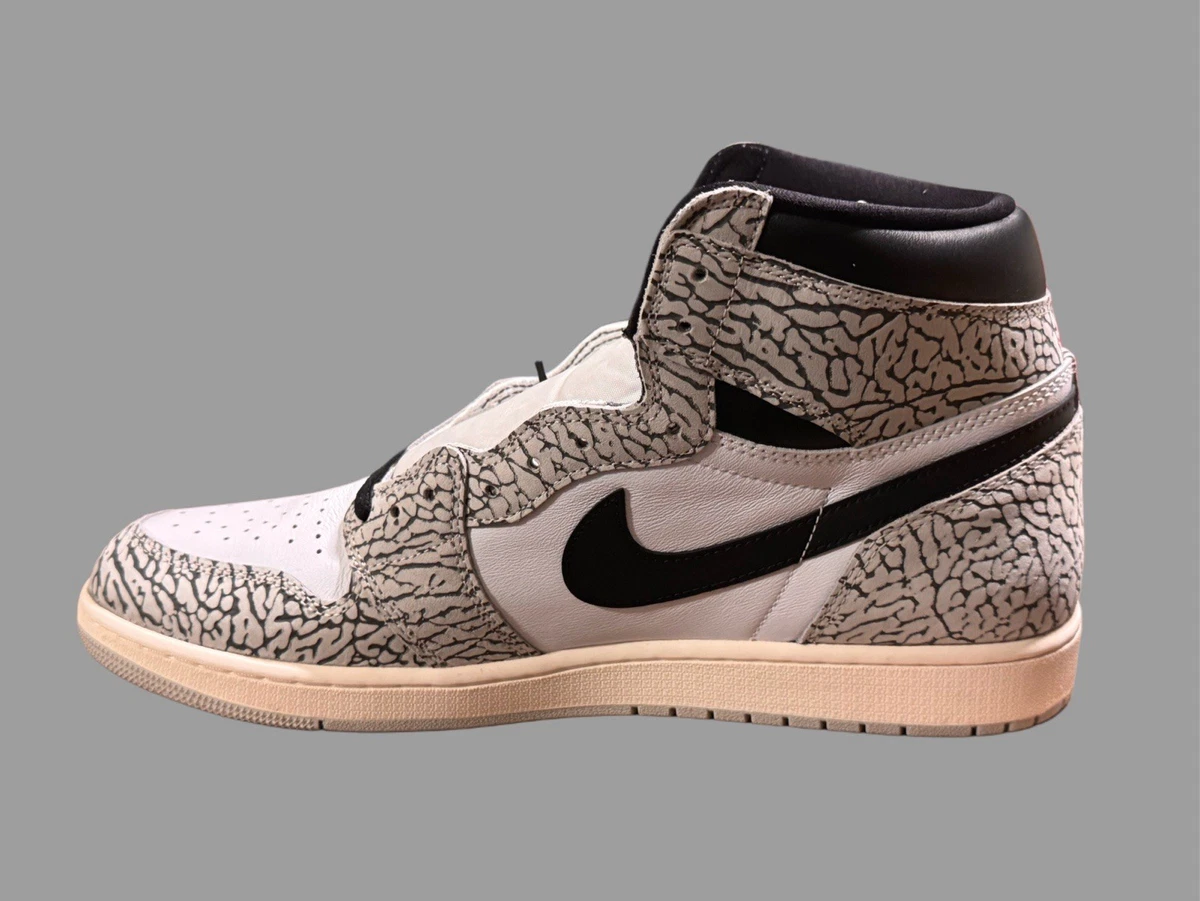 Jordan 1 Retro OG High White Cement for Sale | Authenticity