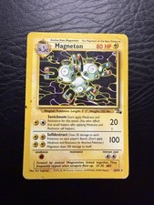 Magneton 26/62 Fossil Regular Rare HP DMG Pokemon TCG on eBay