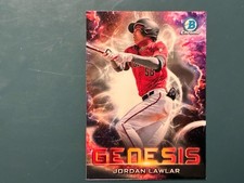 2021 Bowman Draft - Genesis Jordan Lawlar #GNS-6 (RC) Insert