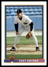 1991 Bowman Cory Snyder Chicago White Sox #357