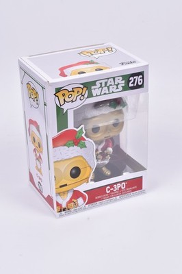 Funko POP! Star Wars 276 C-3PO Holiday Edition Wackelkopf - guter Zustand