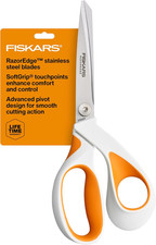 Fiskars RazorEdge Fabric Scissors, Heavy Duty Fabric Shears, Ultra RazorEdge 8"