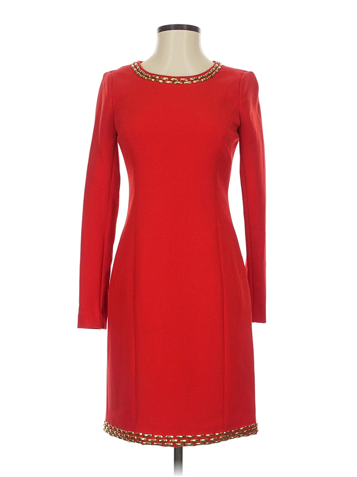 MICHAEL Michael Kors Women Red Cocktail Dress 0