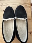 Vionic Women’s Furry Lined Loafers Black Suede SZ 10 — photo 3