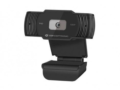 Conceptronic W128254465 AMDIS04B Amdis 1080P Full Hd Webcam  With Microphone ~E~
