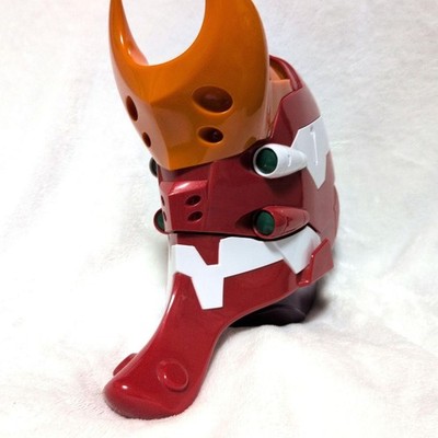Evangelion Popcorn Bucket Figurine Unit 02 Universal Studios Japan USJ Limited
