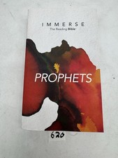 Immerse The Reading Bible: Prophets New Living Translation NLT Softcover Book