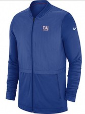 Nike Men  s New York Giants Elite Sideline Hybrid Full Zip Jacket Large L NFL