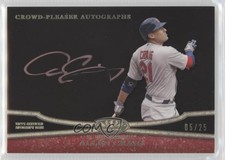 2013 Topps Tier One Crowd-Pleaser Copper Rose Ink 5/25 Allen Craig Auto 0aa