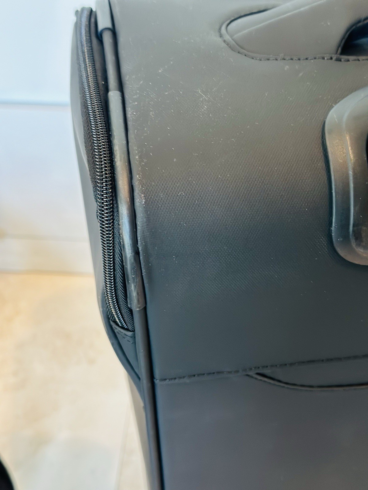 Delsey Storm Plus 2-piece Under Seater Carry On Soft Sided Set Black