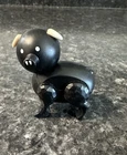 Vintage Fisher-Price Little People Figure - Black Pig #915 Farm