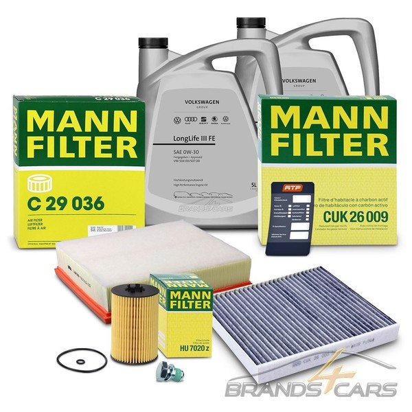 Mann Inspektionspaket FÜR MAN TGE BUS VW Crafter SY Grand California 2.0 TDI-image