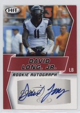 2019 Sage Hit Premier Draft Rookie Auto David Long Jr #A46 Auto 07rd