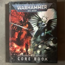 Warhammer 40k 9th Edition Core Rule Book Hardback, Games Workshop 40000