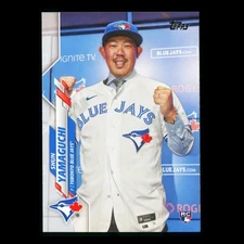 Shun Yamaguchi RC 2020 Topps Rookie Blue Jays