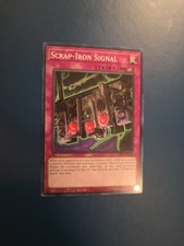 YuGiOh Scrap-Iron Signal LED6-EN027 Trap 1st
