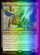 Magic The Gathering Magic The Gathering Inga and Esika (229/558) March of the Machine LP FOIL