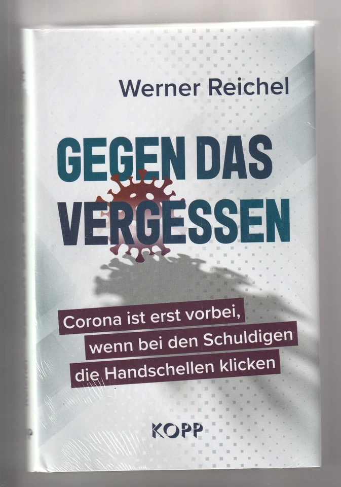 +++ WERNER REICHEL +++ GEGEN DAS VERGESSEN +++ GEB +++ T - Bild 1 von 1