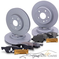 ATEC BREMSSCHEIBEN + BREMSBELÄGE BREMSKLÖTZE VORNE + HINTEN FÜR OPEL ASTRA K