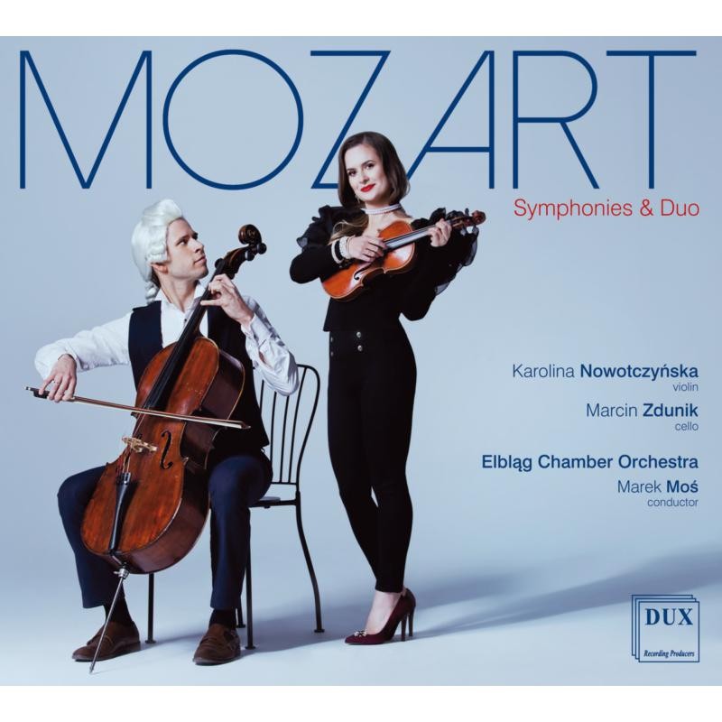 DUX1690 Elblag Chamber Orchestra Mozart: Symphonies & Duo CD DUX1690 NEW