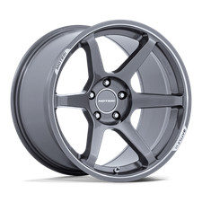 19x8.5 Motegi Mr160 Battle Vi Glossy Gunzilla W Machined Lip Wheel 5x4.5 20mm