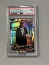 2025 Prizm WNBA Dominique Malonga WNBA Logo Prizm Psa 9 