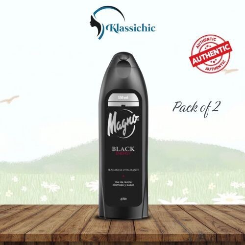 Magno Black  Shower Gel 550ml pack of 2