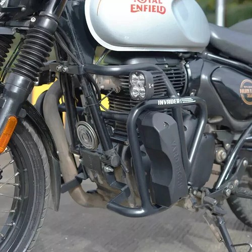 CRASH LEG GUARD & SADDLE STAYS FIT FOR ROYAL ENFIELD HUNTER 350 2022 2023 2024 - Picture 6 of 9