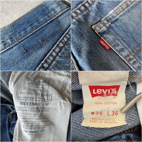 90s Vintage Valencia American Made Levi's 501XX Denim Pants