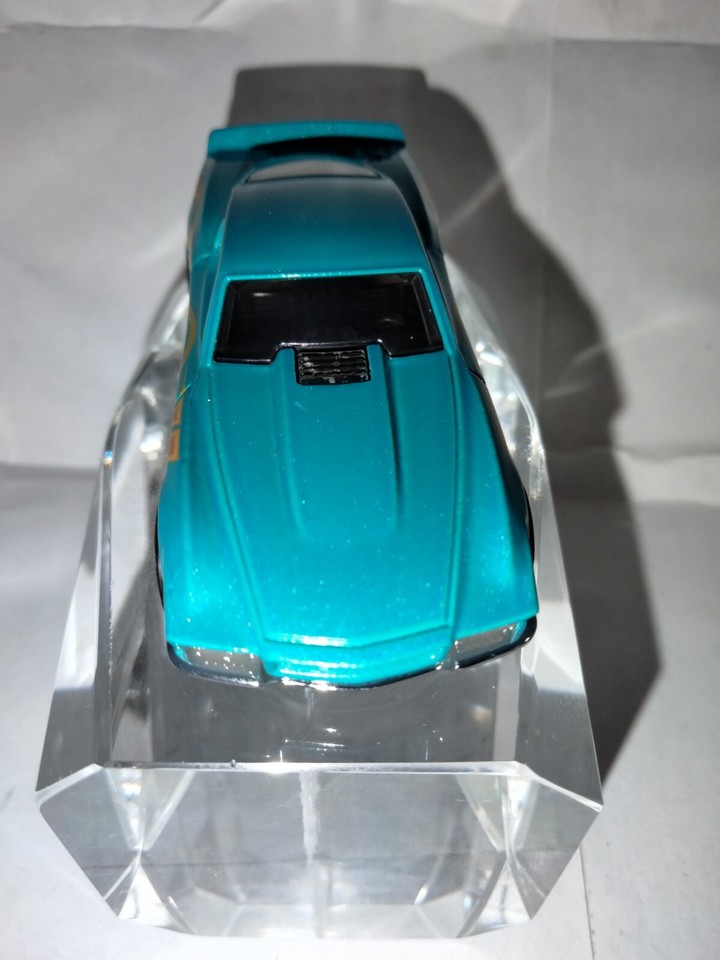 Blvd. Bruiser Hot Wheels 2024 Flames Series Light Blue MC5 Wheels 164