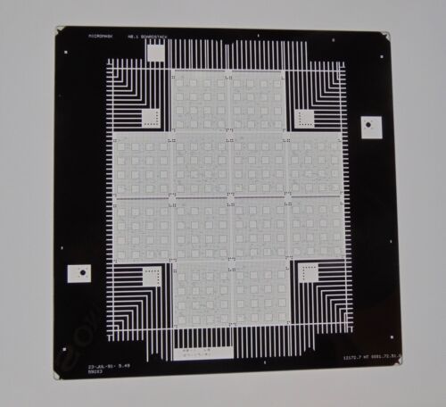 Cray 3 Supercomputer Leiterplatte Fotomaske für Platine AB-1 Layer 8 - Bild 1 von 8
