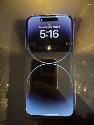 Apple iPhone 14 Pro - 128GB - Space Black (Unlocked) A2890 (GSM