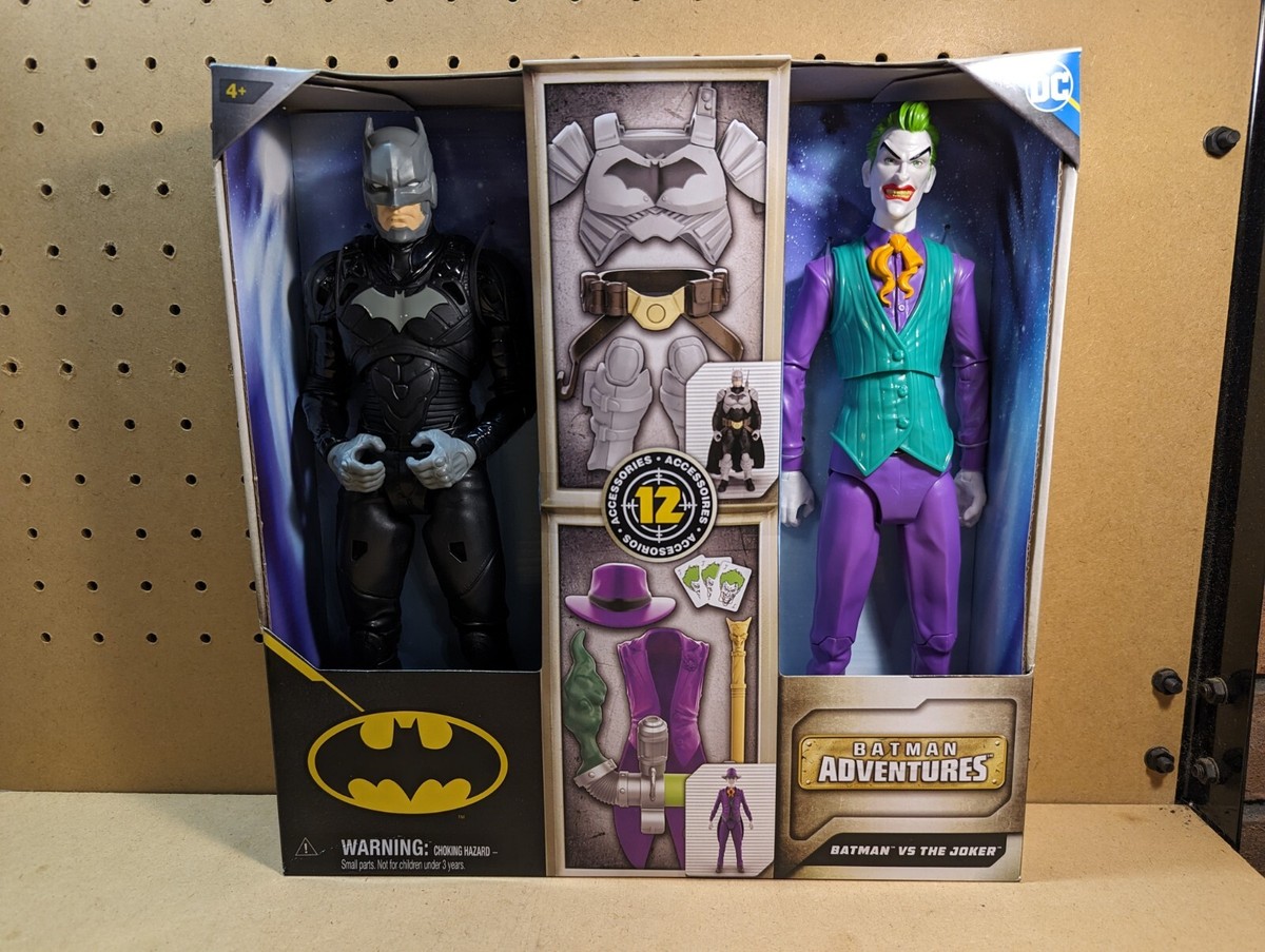 DC Comics Batman Adventures Batman vs The Joker Action Figure Set