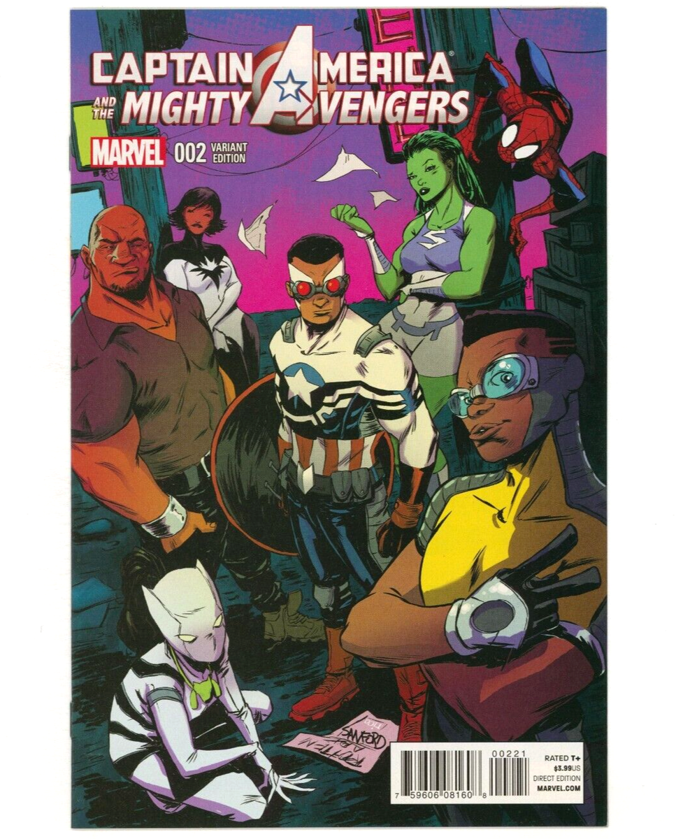 Marvel Comics CAPTAIN AMERICA & THE MIGHTY AVENGERS #2