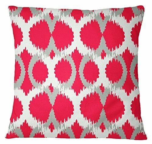 Coussins et galettes de sièges taies d'oreiller rouges pour la maison