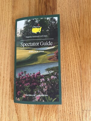 2024 Masters golf Spectators Guide Augusta National PGA
