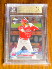 Shohei Ohtani 2018 Topps Chrome #HMT32⚾⚾⚾BGS 10 PRISTINE⚾⚾⚾Rookie Card RC⚾⚾⚾TPG