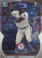 2023 Bowman Chrome Chrome Prospects#BCP-221 Yosy Galan uhg