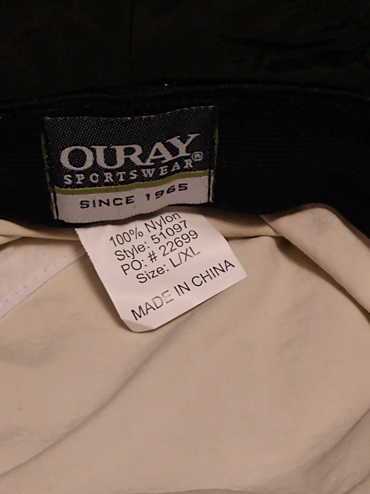 The Angling Company KEY WEST 钓鱼巡洋舰/桶/Sombrero 罕见 透气 — 第 2/4 张图片