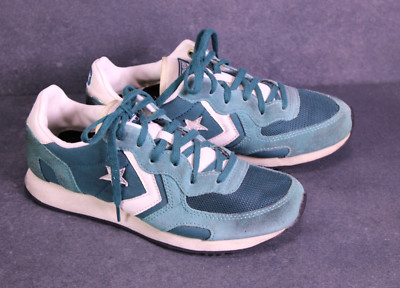 Converse Sneaker Star Player OX Gr. 38 Unisex petrol Leder Mesh BC1386