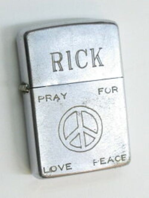 ZIPPO VIETNAM PEACE